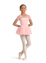 Load image into Gallery viewer, Girls Pink Kaleidoscope Cap Sleeve Tutu Dress