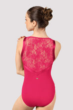 Load image into Gallery viewer, Ladies Watermelon Majesty Lace Back Leotard
