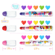 Load image into Gallery viewer, Color Stack to Go Erasable Crayons | Believe in Magic