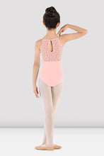 Load image into Gallery viewer, Girls Pink Majesty Halterneck Leotard
