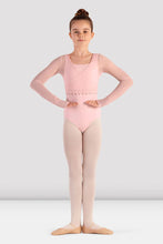 Load image into Gallery viewer, Girls Henny Mesh Wrap Top- Candy Pink