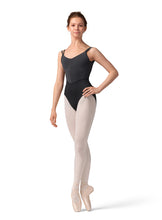 Load image into Gallery viewer, Ladies Black Zephyr Camisole Leotard