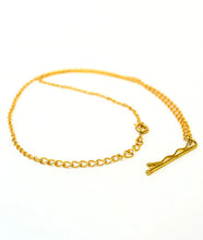Load image into Gallery viewer, Always Here For You - Bobby Pin Necklace Gold