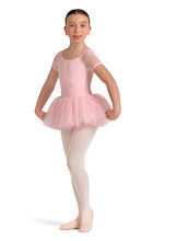 Load image into Gallery viewer, Girls Candy Pink Lucy Floral Cap Sleeve Tutu Dress