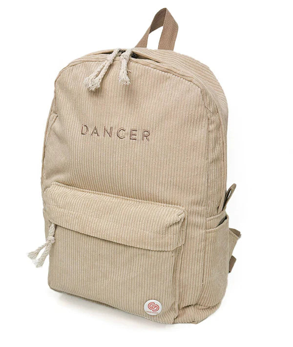 Copy of Corduroy Dancer Backpack- Oatmeal