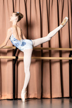 Load image into Gallery viewer, Ladies Jardin Bleu Rose Leotard