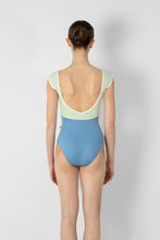 Load image into Gallery viewer, Adult Elli Bluebell/ Pistachio/ Antique leotard
