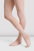 Load image into Gallery viewer, Child Pink Contoursoft Footed Tights
