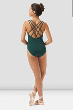 Load image into Gallery viewer, Ladies Mirella Pine Boheme Scoop Neck Strap Back Tank Leotard