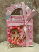 Load image into Gallery viewer, Ballet Bliss Bracelet an Nail Sticker Girly Gift Set