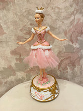 Load image into Gallery viewer, Pink Ballerina Figure With Musical Base Table Piece