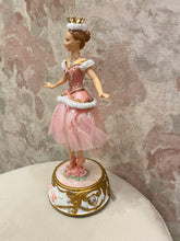 Load image into Gallery viewer, Pink Ballerina Figure With Musical Base Table Piece