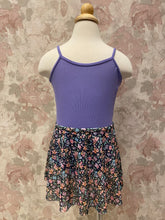 Load image into Gallery viewer, Child Floral Printed Skirt - Rainbow Daisy