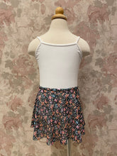 Load image into Gallery viewer, Child Floral Printed Skirt - Rainbow Daisy