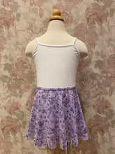Load image into Gallery viewer, Child Floral Printed Skirt - Lilac Haze