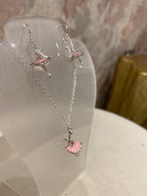 Load image into Gallery viewer, 3D Ballerina Necklace & Earring Set