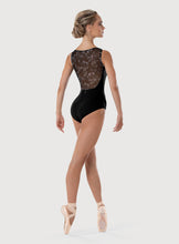 Load image into Gallery viewer, Ladies Eden Floral Boat Neck Leotard