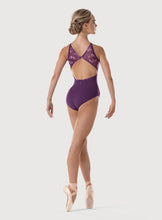 Load image into Gallery viewer, Ladies Rai Elegance Floral Halterneck Leotard