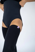 Load image into Gallery viewer, Adult Long Leg Warmers- Classic Black