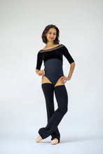 Load image into Gallery viewer, Adult Long Leg Warmers- Classic Black