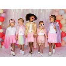 Load image into Gallery viewer, Girls Pink Star Cape