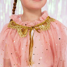Load image into Gallery viewer, Girls Pink Star Cape