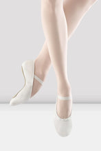 Load image into Gallery viewer, Child Dansoft Leather Ballet Shoes- White*