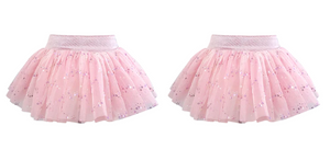 Child Pink Sparkle Tutu Skirt