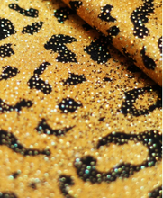 Load image into Gallery viewer, Girls Gold Shimmer Cheetah Playsuit