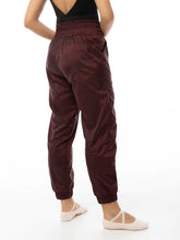 Load image into Gallery viewer, Adult Burgundy Fall Solid Ripstop Jogger Pant
