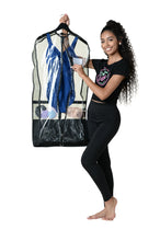 Load image into Gallery viewer, Black Long Length Garment Bag