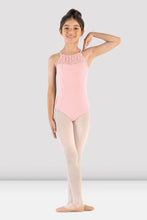 Load image into Gallery viewer, Girls Pink Majesty Halterneck Leotard