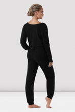 Load image into Gallery viewer, Ladies Cara Reversible Twist Knit Top Black