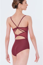 Load image into Gallery viewer, Ladies Harlow Burgundy Leotard