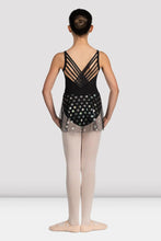 Load image into Gallery viewer, Girls Mirella Black Glow Girl Iridescent Skirt