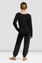 Load image into Gallery viewer, Girls Tamsyn Reversible Twist Knit Top Black