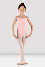 Load image into Gallery viewer, Girls Pink Majesty Cross Back Leotard