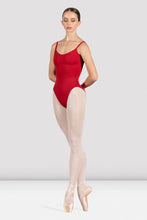 Load image into Gallery viewer, Ladies Ruby Scoop Back Leotard- Red
