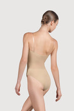 Load image into Gallery viewer, Ladies Cordelia Mesh Panel Bodysuit -Sand