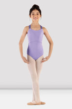 Load image into Gallery viewer, Girls Lilac Majesty Cross Back Leotard