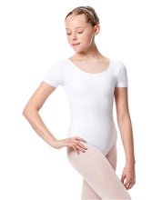 Load image into Gallery viewer, Girls Tina Short Sleeve Leotard (Variety of Colors)