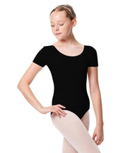 Load image into Gallery viewer, Girls Tina Short Sleeve Leotard (Variety of Colors)