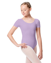 Load image into Gallery viewer, Girls Tina Short Sleeve Leotard (Variety of Colors)