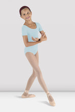 Load image into Gallery viewer, Girls Short Sleeve Round Neck Leotard (Variety of Colors)