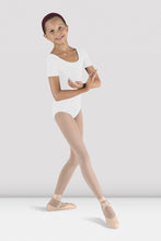 Load image into Gallery viewer, Girls Short Sleeve Round Neck Leotard (Variety of Colors)