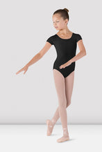 Load image into Gallery viewer, Girls Dujour Cap Sleeve Leotard (Variety of Colors)