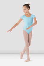 Load image into Gallery viewer, Girls Dujour Cap Sleeve Leotard (Variety of Colors)