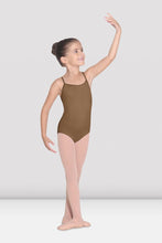 Load image into Gallery viewer, Girls Basic Plie-Thin Strap Camisole Leotard (Variety of Colors)