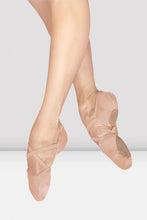 Load image into Gallery viewer, Ladies Elastosplit Canvas Ballet Shoes