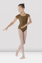 Load image into Gallery viewer, Girls Dujour Cap Sleeve Leotard (Variety of Colors)